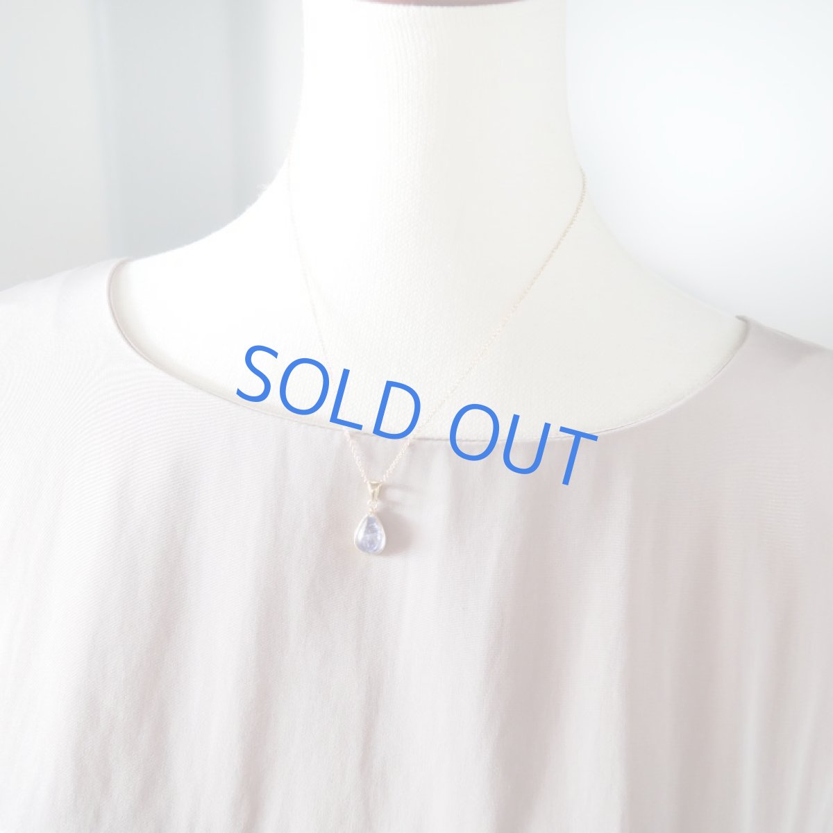 画像5: 【1点もの・ティアD】AAA タンザナイト しずく型 14kgfネックレス約40cm (5)