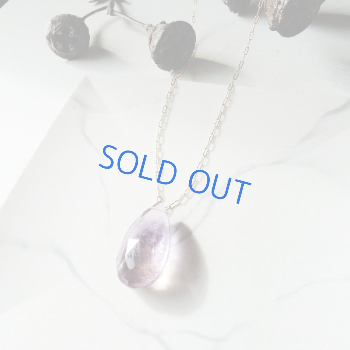 画像3: 【残りMのみ・SELECT】超大粒　ボリビア産非加熱　アメトリン　ペアシェイプ　14kgfネックレス約50cm (3)