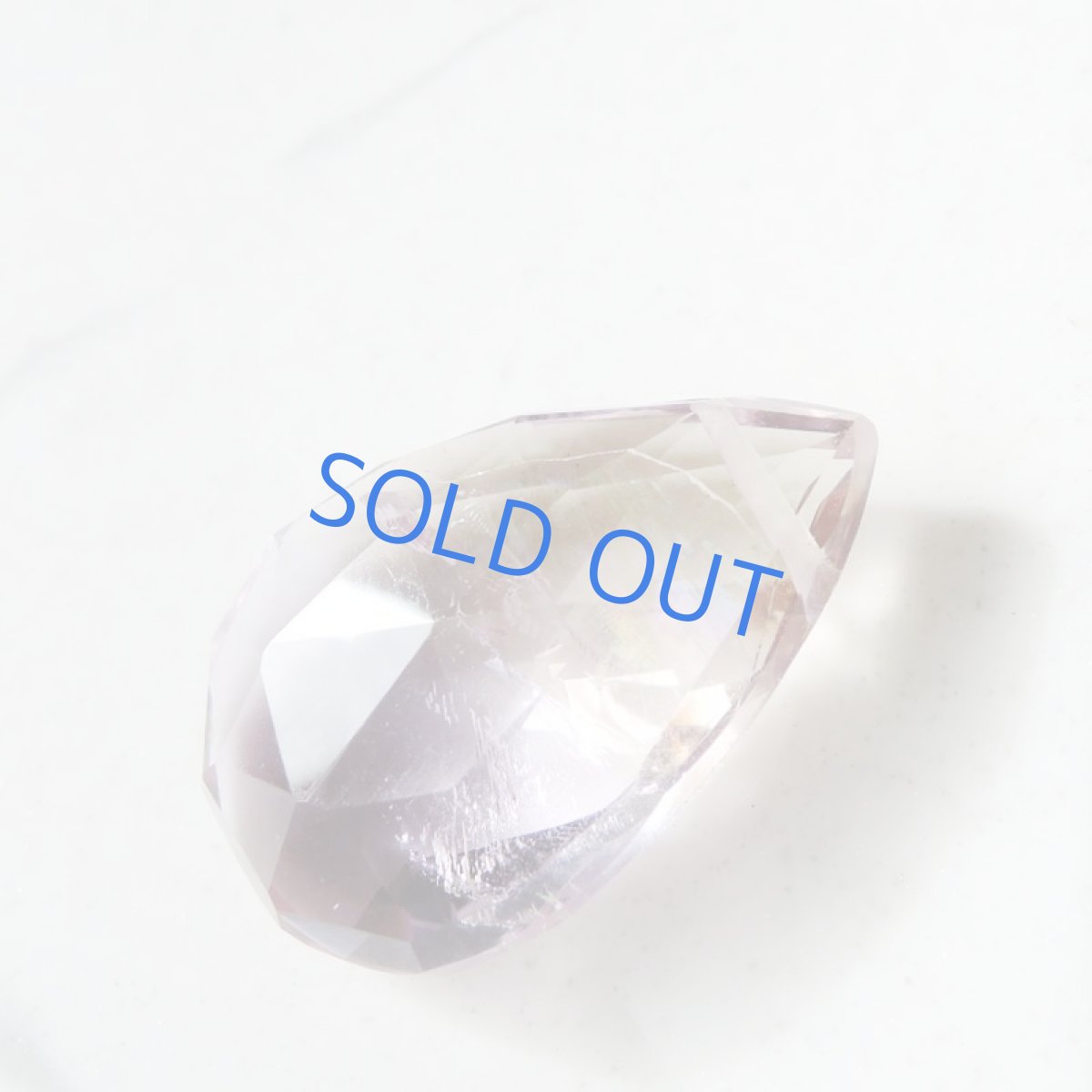 画像3: 【1点もの・レインボー入り】超大粒　ボリビア産非加熱　アメトリン　ペアシェイプ　14kgfネックレス約50cm (3)