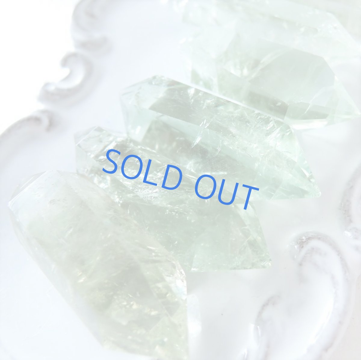 画像3: 残り1　 ブラジル産　グリーンアメジスト結晶　音叉セット (3)