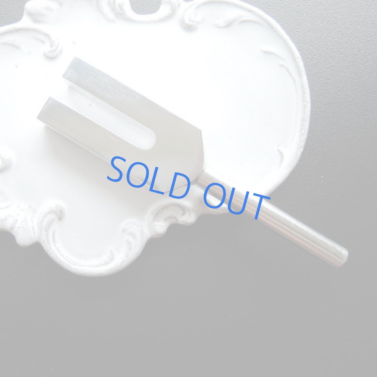 画像4: 残り1　 ブラジル産　グリーンアメジスト結晶　音叉セット (4)