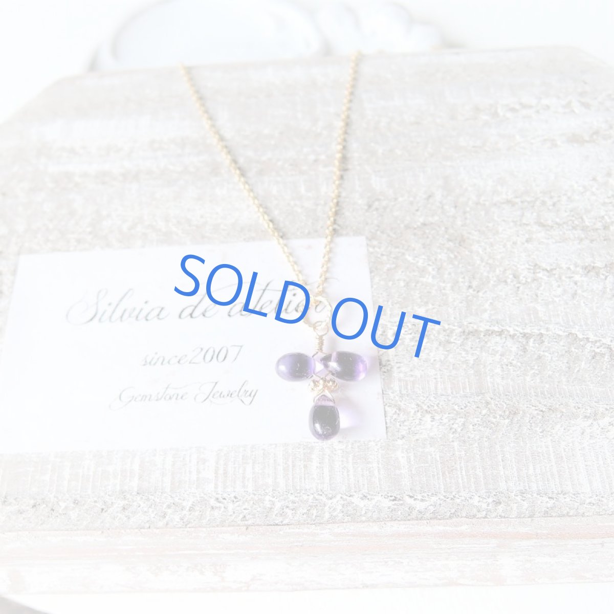 画像4: 【限定数のみ】スミレ アメジスト 約40cm14kgfネックレス (4)