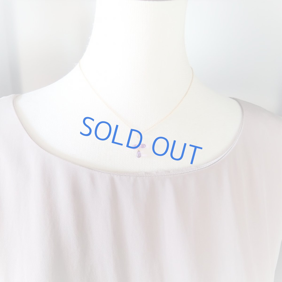 画像7: 【限定数のみ】スミレ アメジスト 約40cm14kgfネックレス (7)