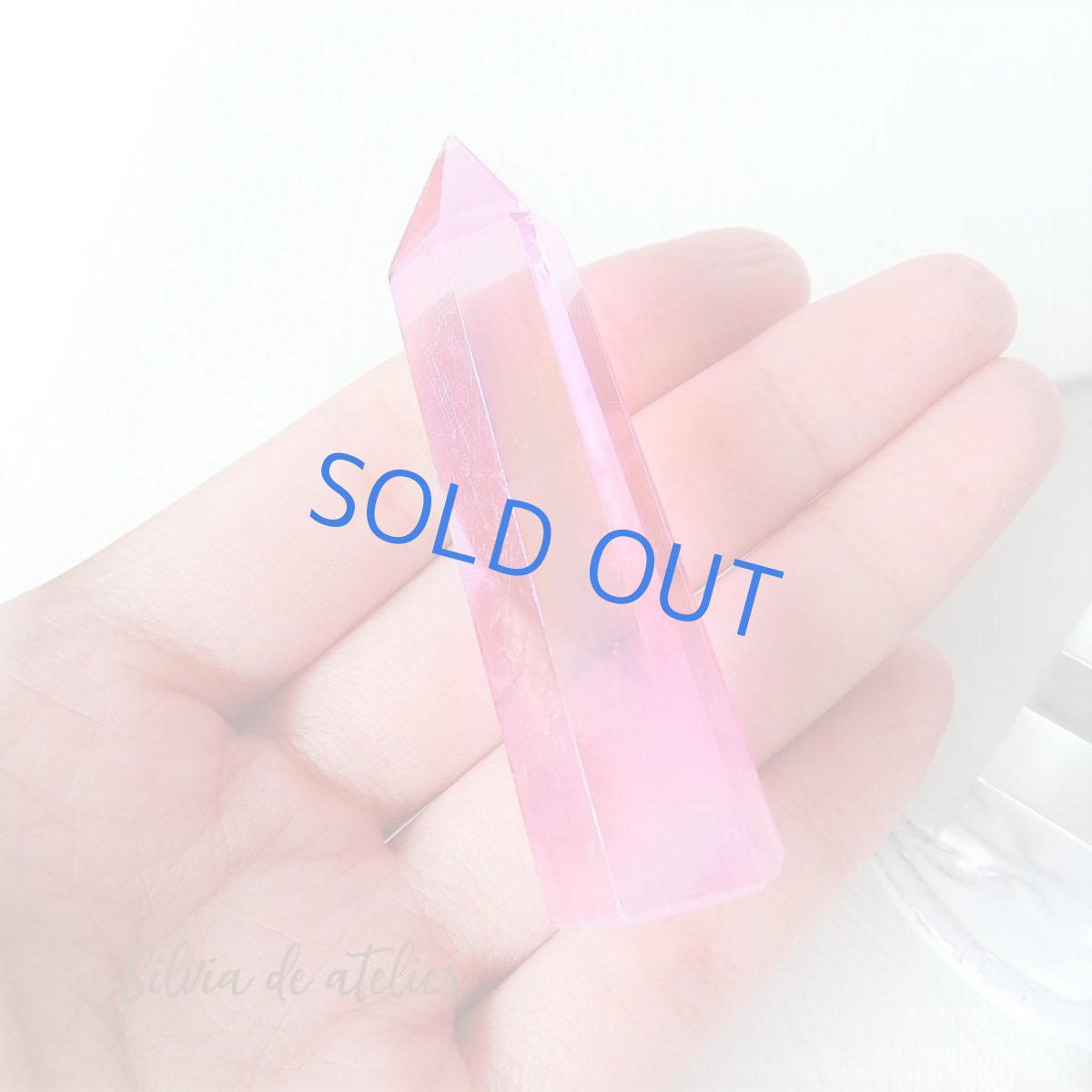 画像10: 【各限定1・SELECT】 チャクラカラー対応 オーラクォーツ結晶 音叉セット (10)