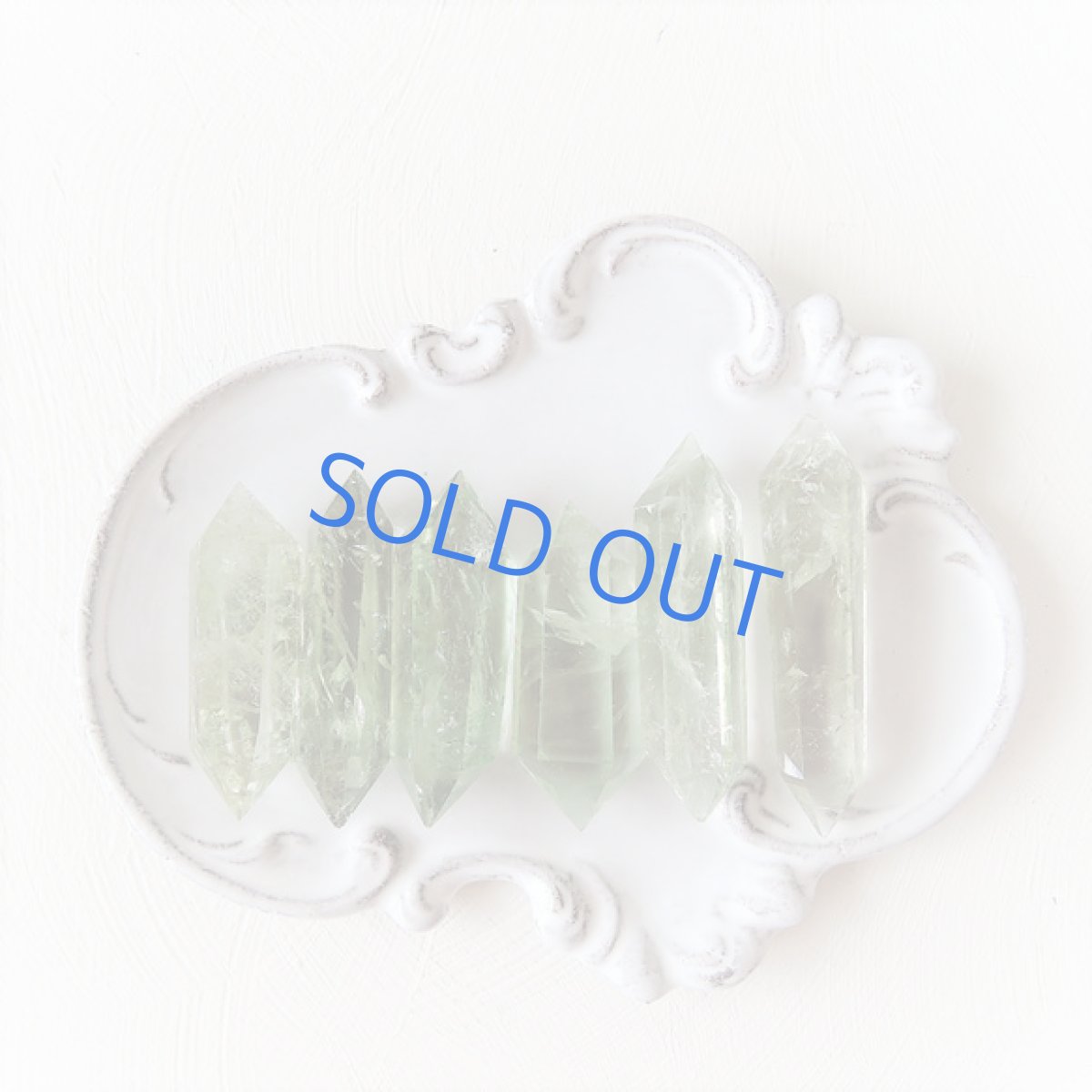 画像6: 残り1　 ブラジル産　グリーンアメジスト結晶　音叉セット (6)