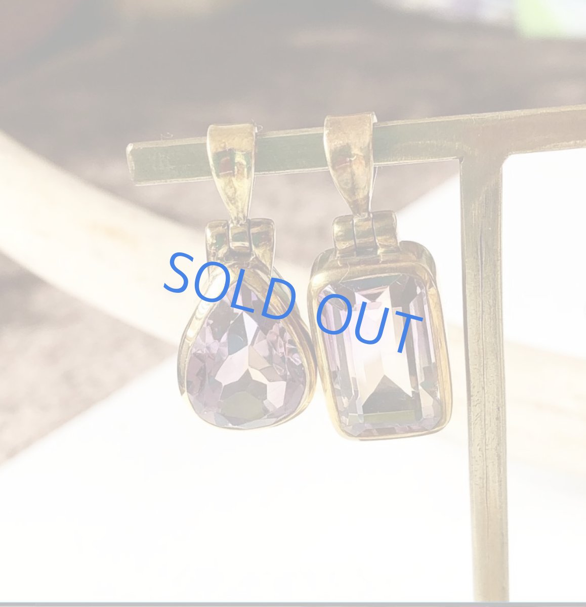 画像8: 【1点もの・Bティア】超大粒 宝石質 ボリビア産非加熱 AAAAアメトリン ジェム フレームペンダントネックレス (8)