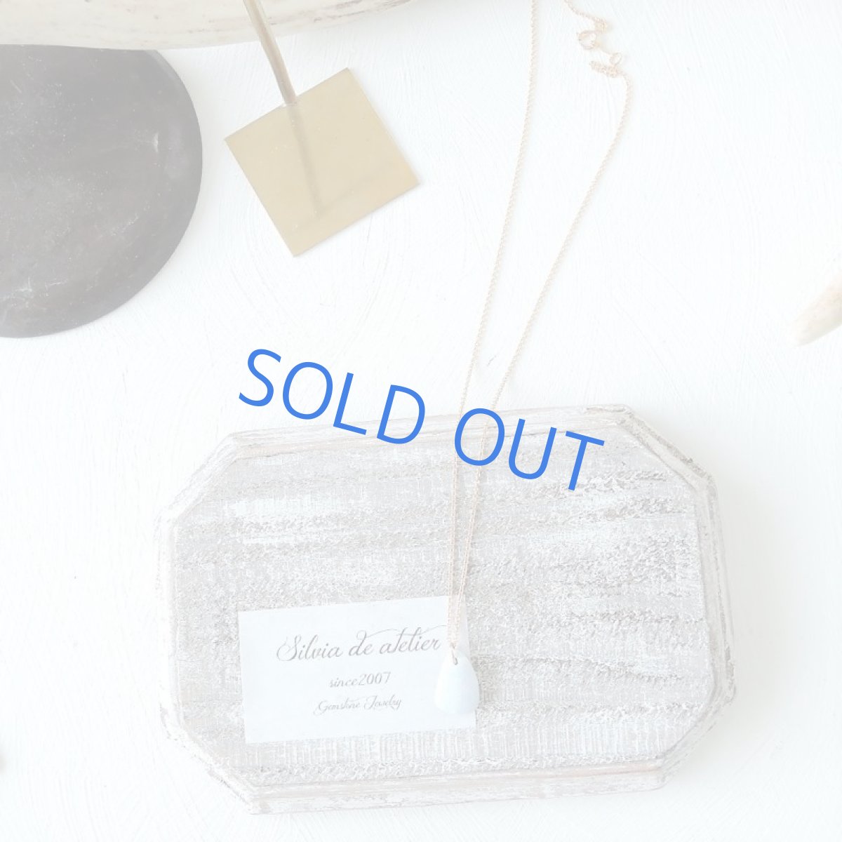 画像5: 【1点もの・E】オーストラリア産 ホワイトファイアオパール タブレット 約40センチ14kgfチェーンネックレス (5)