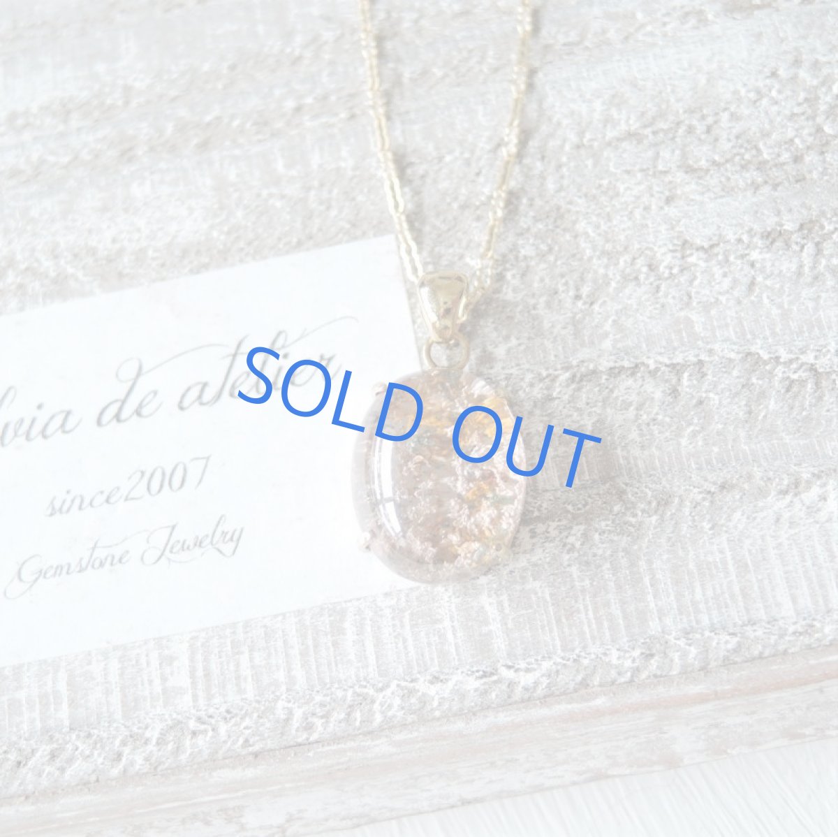 画像6: 【1点もの・B】赤サンゴ風　ガーデンクォーツ　14kgf約50cmネックレス (6)