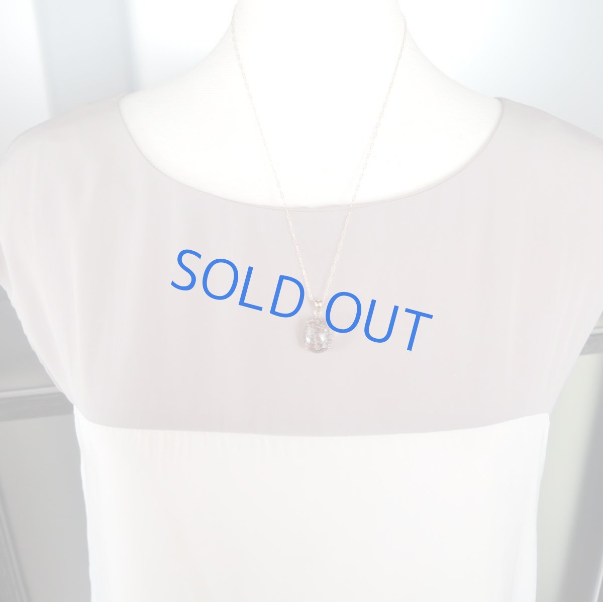 画像7: 【1点もの・C】桜の森風 ガーデンクォーツ 14kgf約50cmネックレス (7)