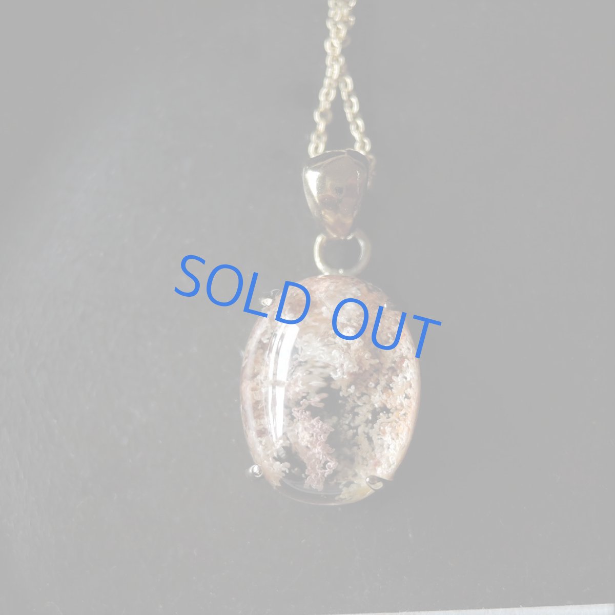 画像3: 【1点もの・E】サンゴ風 ガーデンクォーツ 14kgf約40cmネックレス (3)