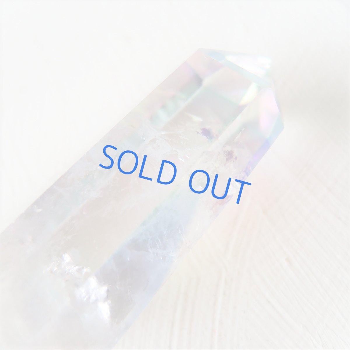 画像5: 在庫次第終了【訳あり粒】大粒　オーラクォーツ結晶　クラスター＆音叉セット (5)