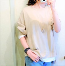 画像6: 半額SALE【１点もの・超大粒変形B】桜風　ピンク　ソーラークォーツ　約70cm　14kgfストリングスネックレス (6)