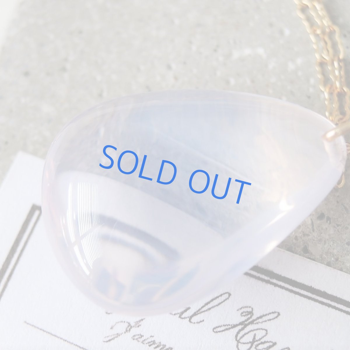 画像5: OUTLET【残り2・超大粒】希少!5A スコロライト タンブル サージカルステンレス約50cmチェーンネックレス (5)