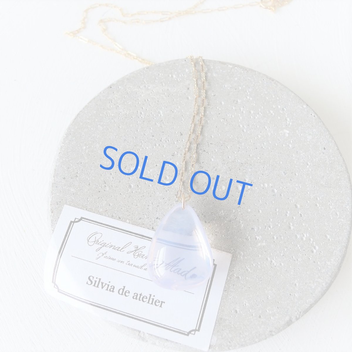 画像7: OUTLET【残り2・超大粒】希少!5A スコロライト タンブル サージカルステンレス約50cmチェーンネックレス (7)