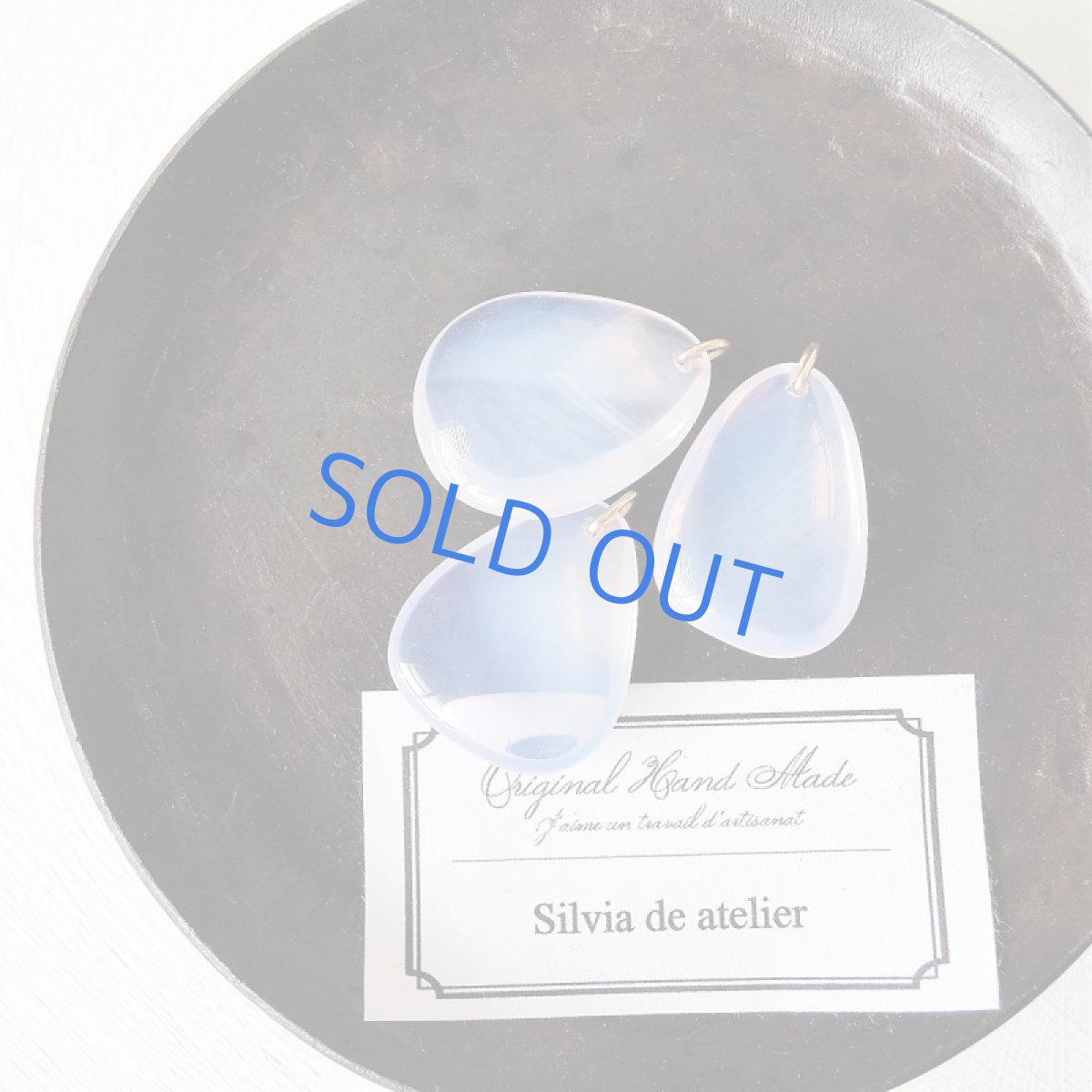 画像6: OUTLET【残り2・超大粒】希少!5A スコロライト タンブル サージカルステンレス約50cmチェーンネックレス (6)