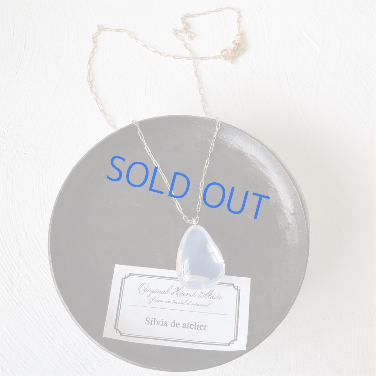 画像9: OUTLET【残り2・超大粒】希少!5A スコロライト タンブル サージカルステンレス約50cmチェーンネックレス (9)