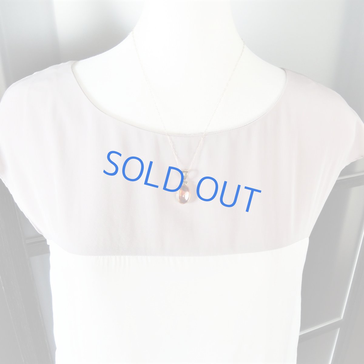 画像8: 【1点もの・オーバルB】超希少石!AAA スペイン産スファレライト フレーム 14kgf約50cmチェーンネックレス (8)