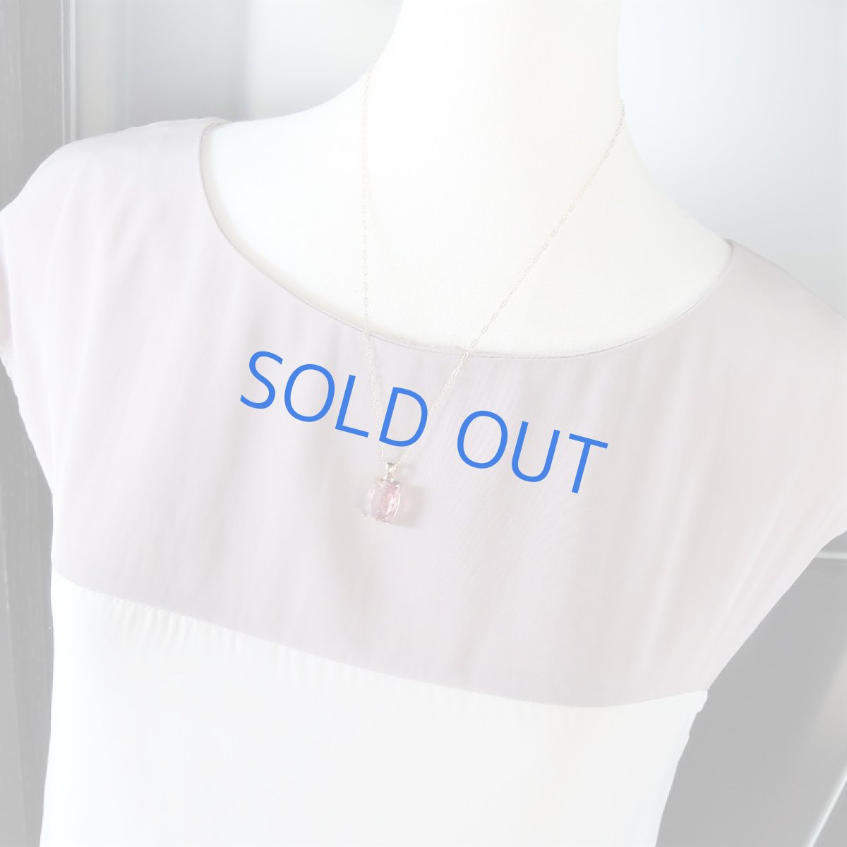 画像6: 【1点もの・シカクA】大粒・宝石質　ブラジル産　ゲーサイト　ジェムカット　14kgf約50cmチェーンネックレス (6)