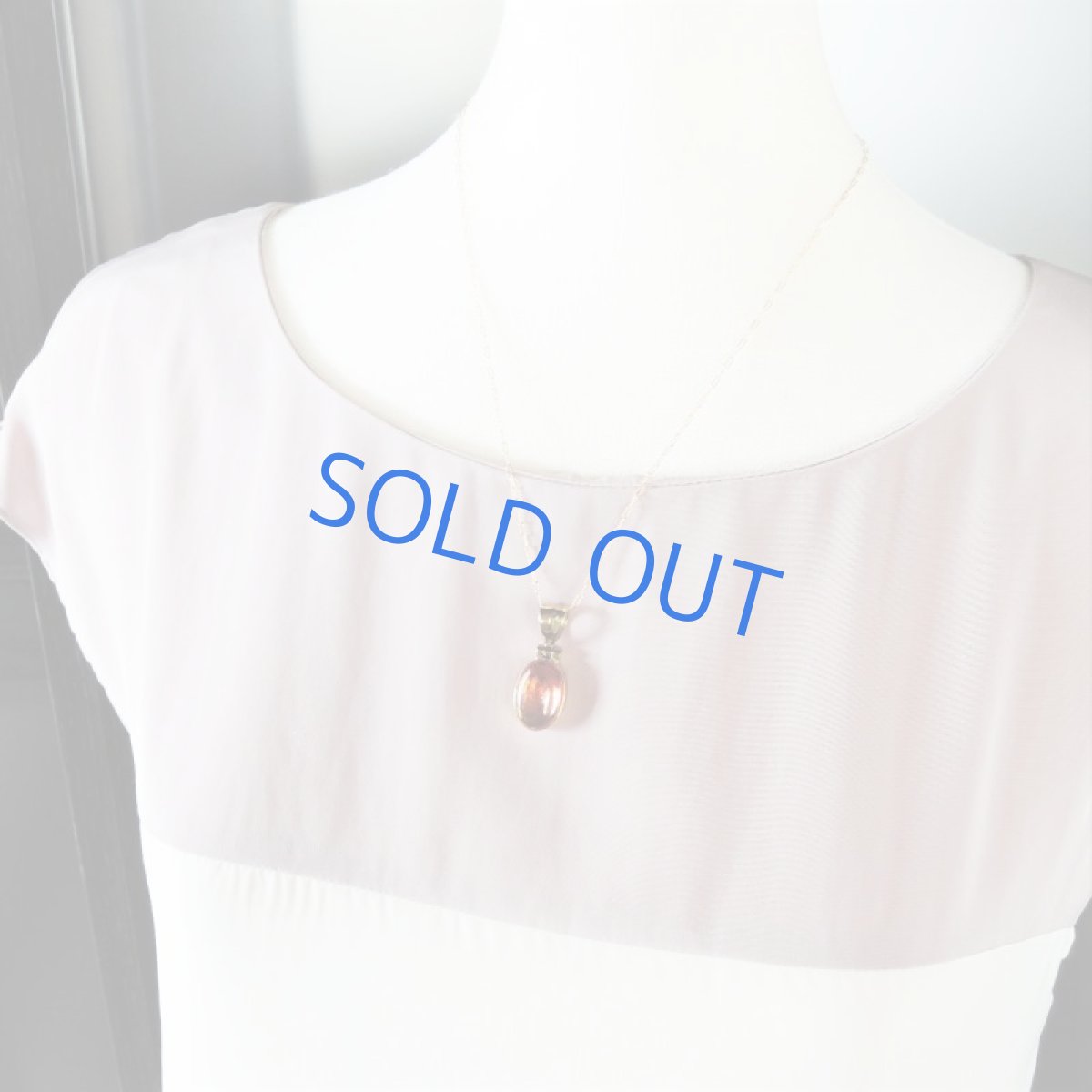 画像7: 【1点もの・オーバルB】超希少石!AAA スペイン産スファレライト フレーム 14kgf約50cmチェーンネックレス (7)