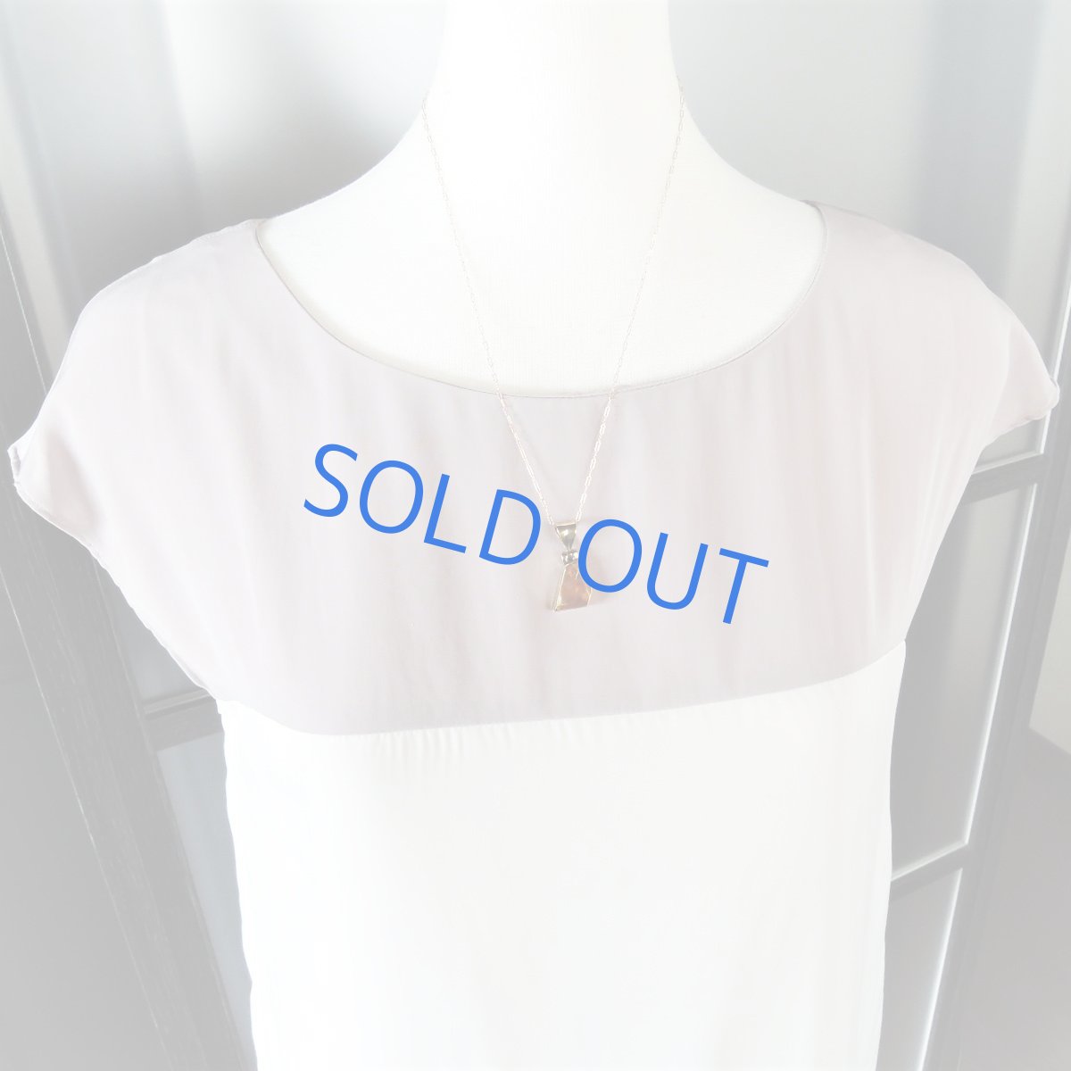 画像7: 【1点もの・サンカクA】超希少石!AAA スペイン産スファレライト フレーム 14kgf約50cmチェーンネックレス (7)