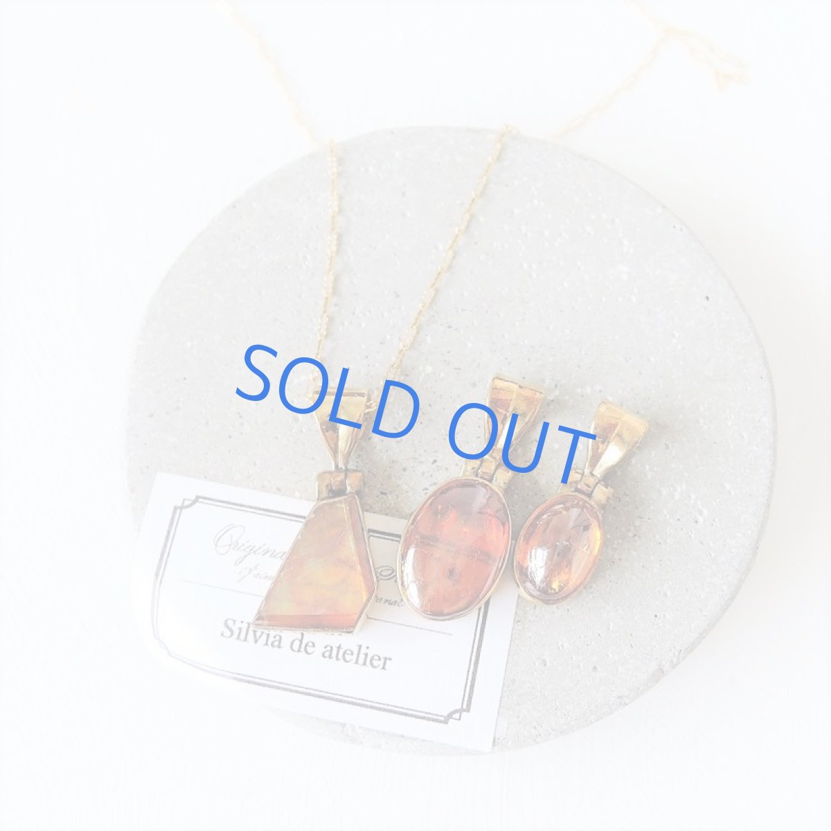 画像10: 【1点もの・オーバルC】超希少石!AAA スペイン産スファレライト フレーム 14kgf約50cmチェーンネックレス (10)