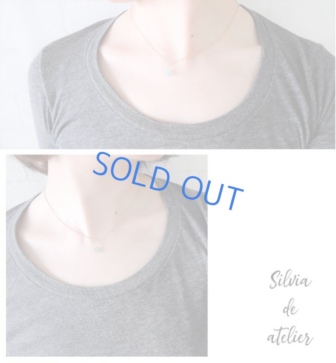 画像6: 【限定数のみ】希少石　グランディディエライト　ミニマロン　14kgf約40cmチェーンネックレス (6)