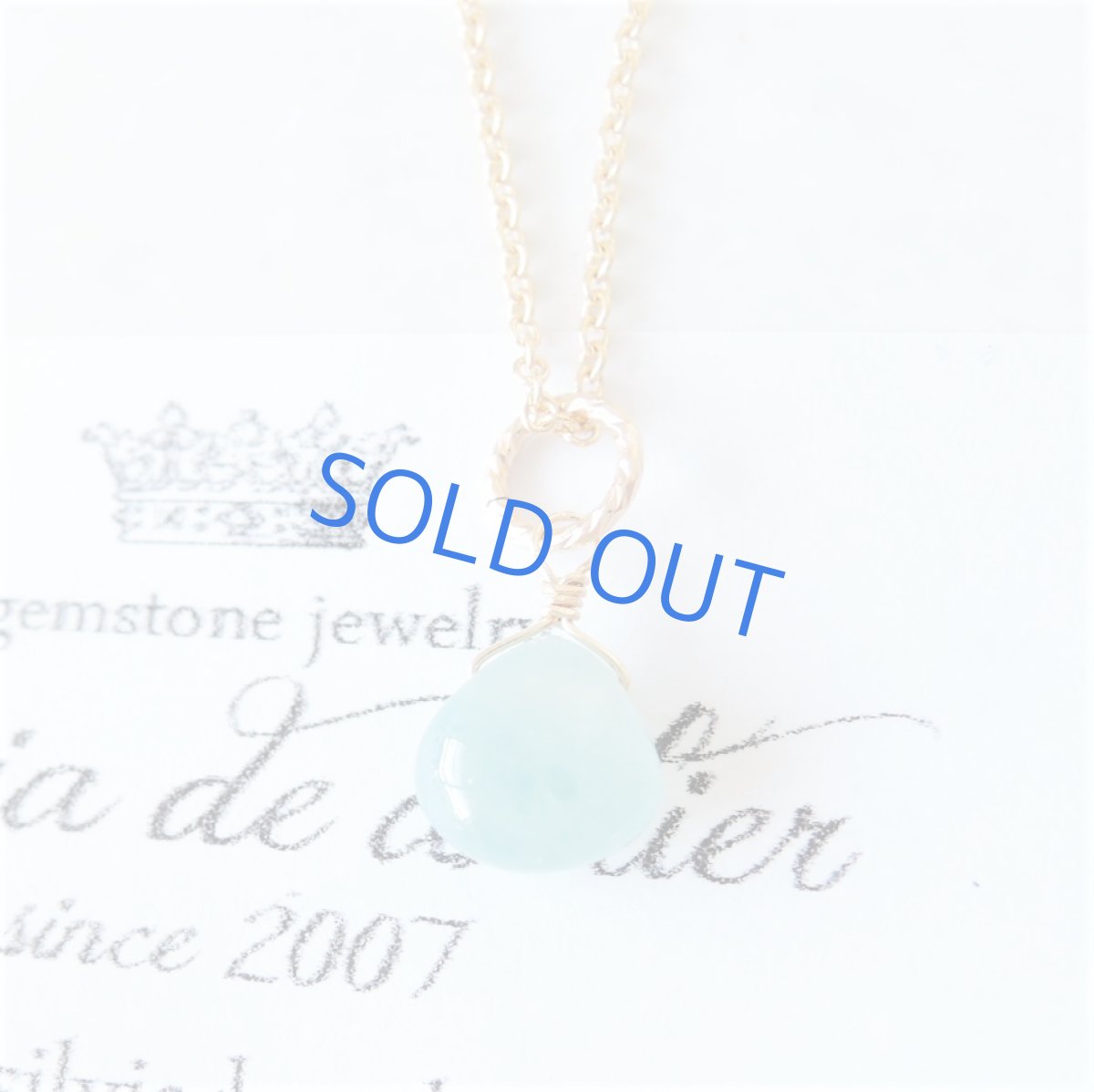 画像4: 【限定数のみ】希少石　グランディディエライト　ミニマロン　14kgf約40cmチェーンネックレス (4)