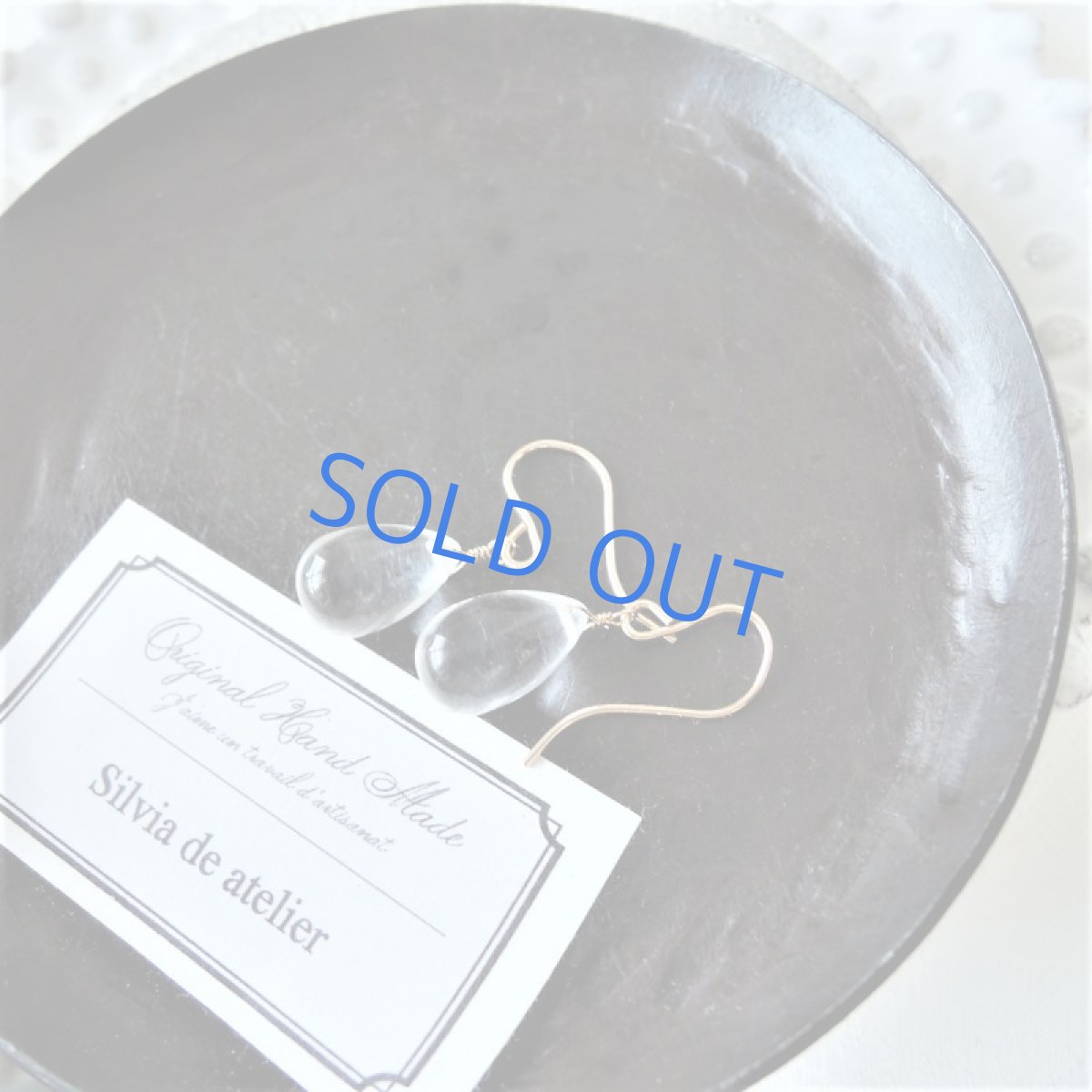 画像5: 【限定数のみ・イヤリング変更可】水が滴る　クリスタル　大粒ドロップ　14kgfフックピアス (5)