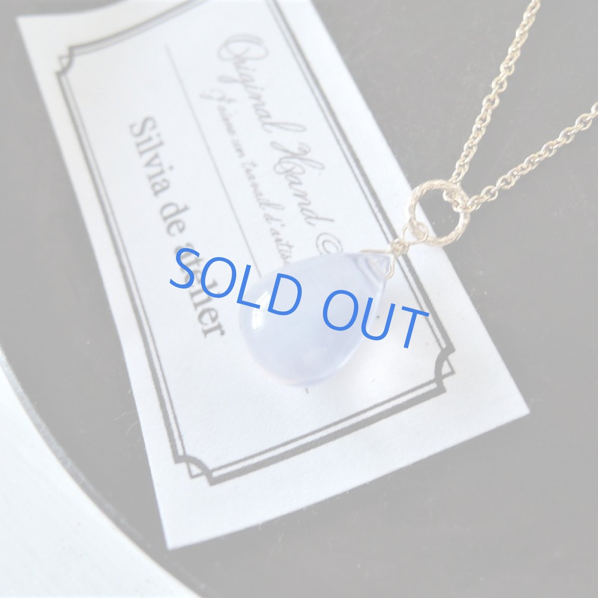 画像2: 【残り1】スコロライト　大粒ドロップ　約40cm　14kgfネックレス (2)