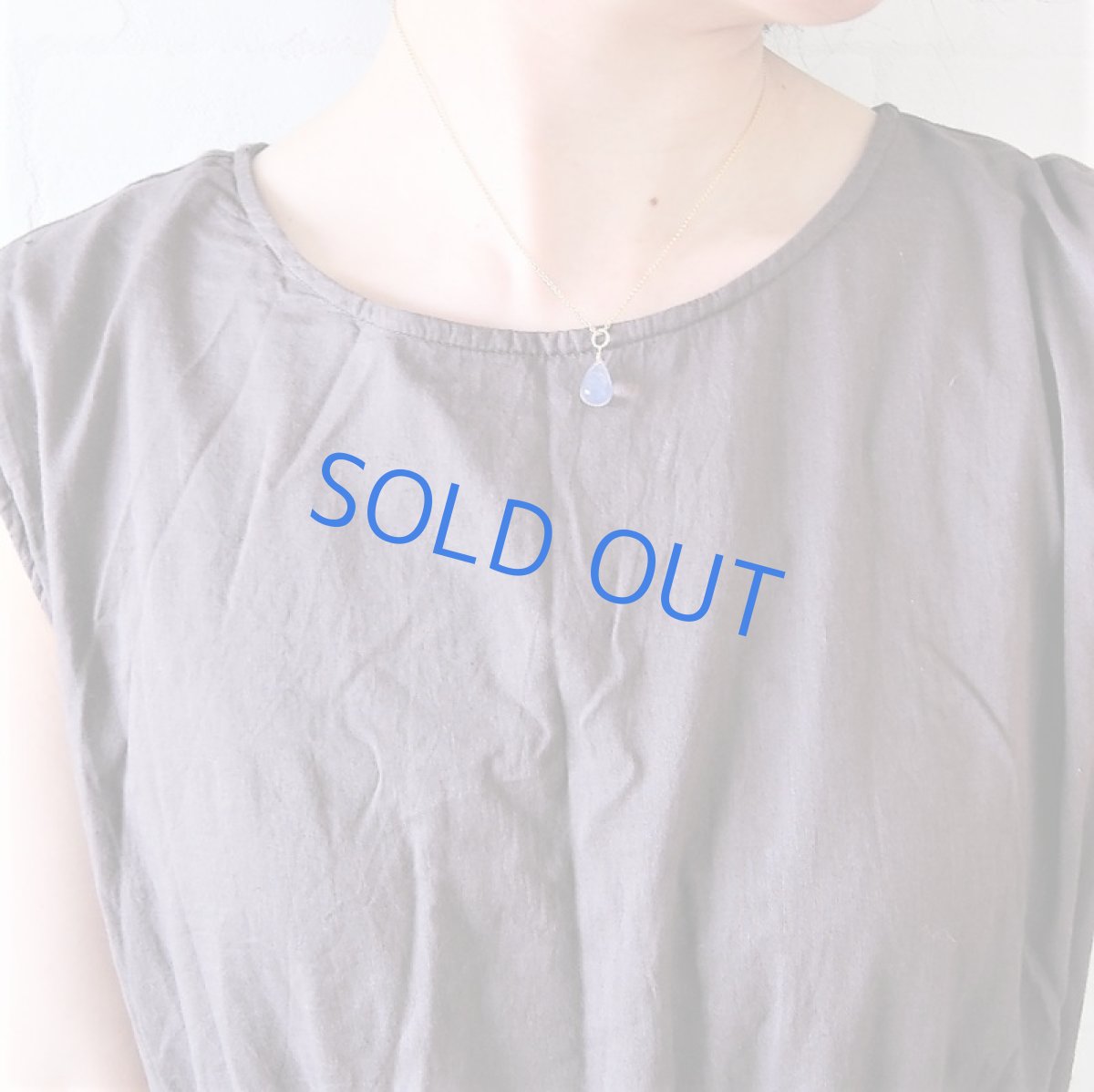 画像5: 【残り1】スコロライト　大粒ドロップ　約40cm　14kgfネックレス (5)