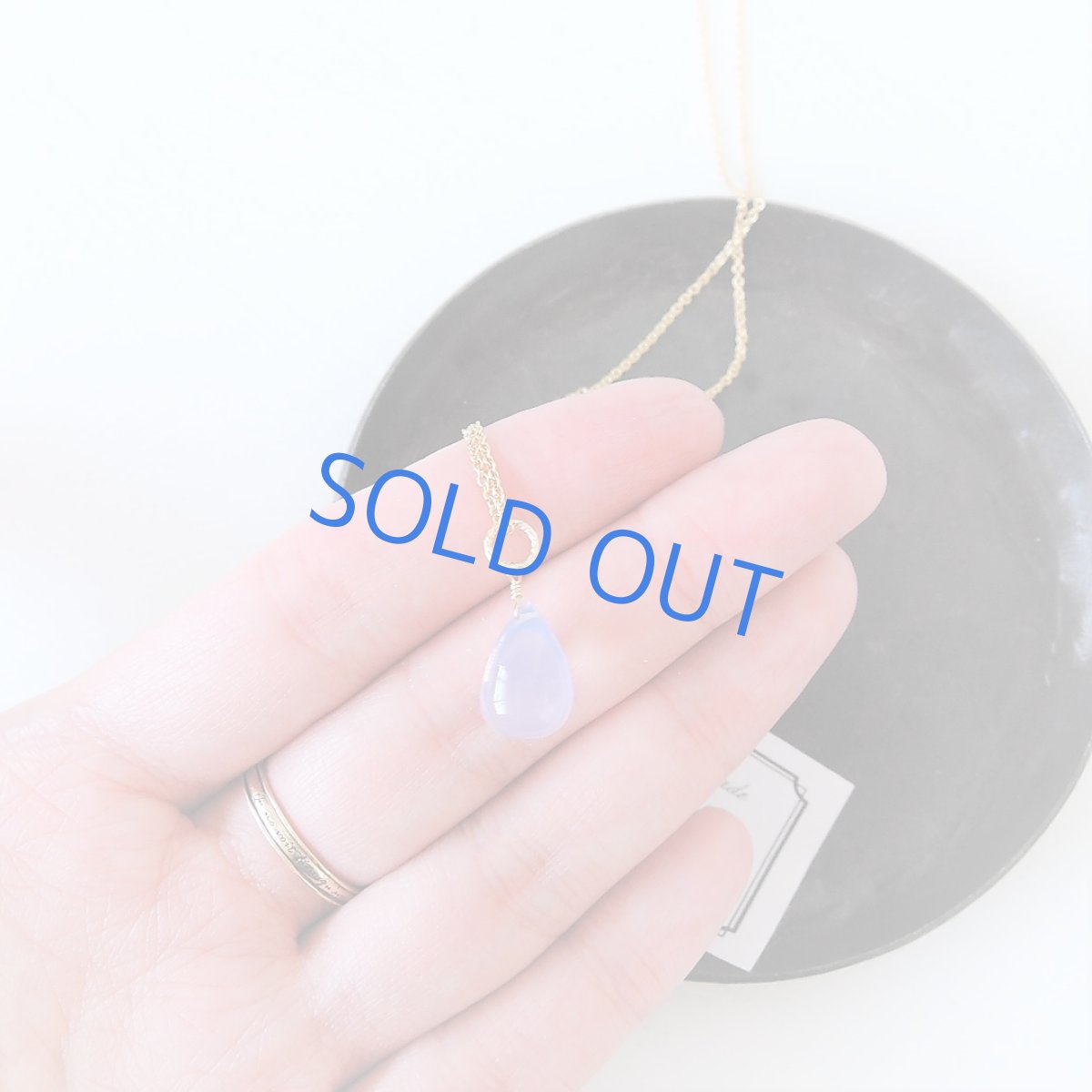 画像3: 【残り1】スコロライト　大粒ドロップ　約40cm　14kgfネックレス (3)