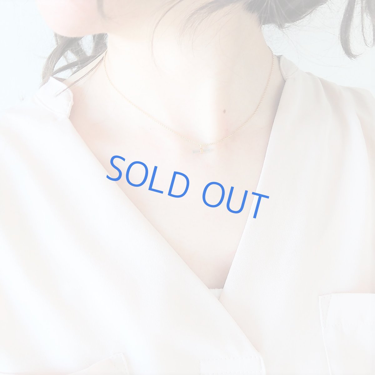 画像8: 【残り僅か】ブルーアクアマリン結晶　14kgfネックレス40cm (8)