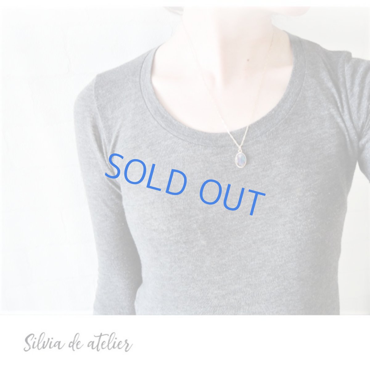 画像9: 【1点もの】オーストラリア産　ブラックオパール　大粒カボショントリプレット　14kgfネックレス50cm (9)