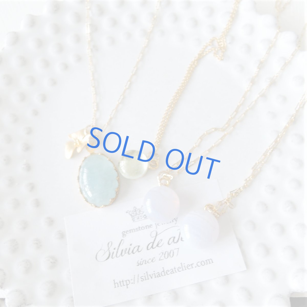 画像7: 【1点もの・アニバーサリー12th】アクアマリン　ラウンドカボション　14kgfネックレス40cm (7)