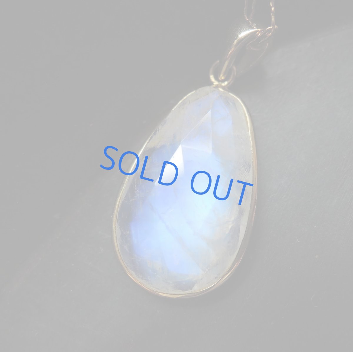 画像5: 【1点もの・LL】AAA　レインボームーンストーン　フリーフォーム　　14KGFネックレス50cm (5)