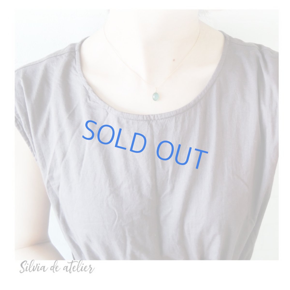 画像6: 【1点もの・E】世界十指の希少石　AAA　グランディディエライト　オーバルフレーム　14KGFネックレス40cm (6)