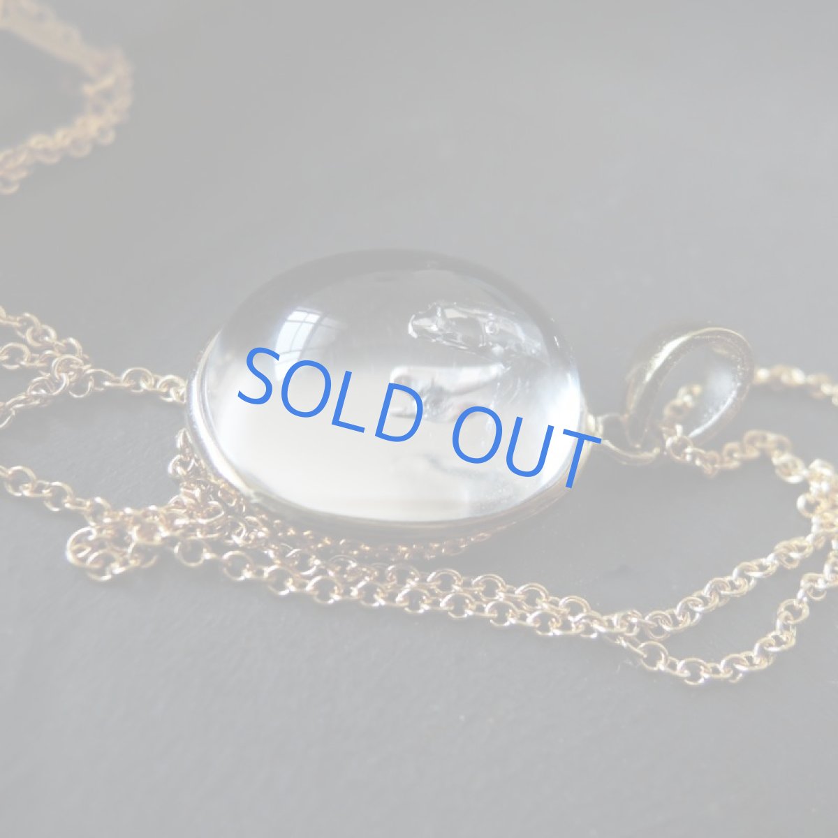 画像6: 【1点もの・B】希少石!水入り水晶(クリスタル) ペンダントネックレス 14KGFネックレス40cm (6)