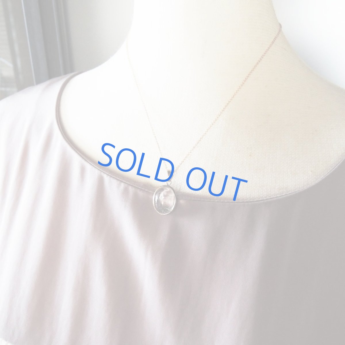 画像7: 【1点もの・B】希少石!水入り水晶(クリスタル) ペンダントネックレス 14KGFネックレス40cm (7)