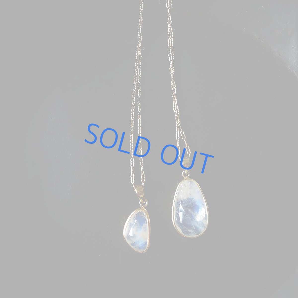 画像6: 【1点もの・LL】AAA　レインボームーンストーン　フリーフォーム　　14KGFネックレス50cm (6)