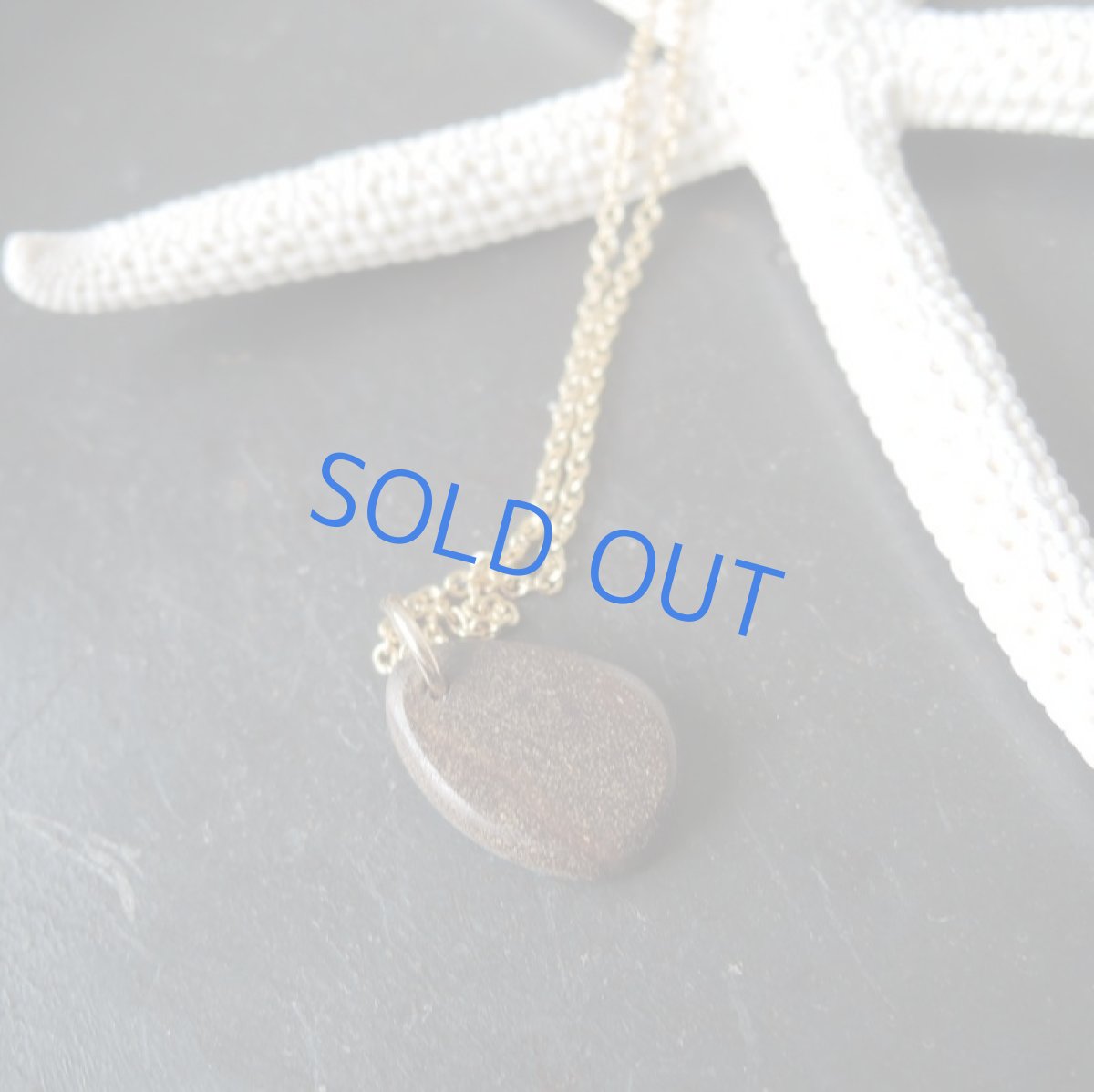 画像2: 【1点もの・C】オーストラリア産　ブルーオパール　トリプレット　14KGFネックレス40cm (2)