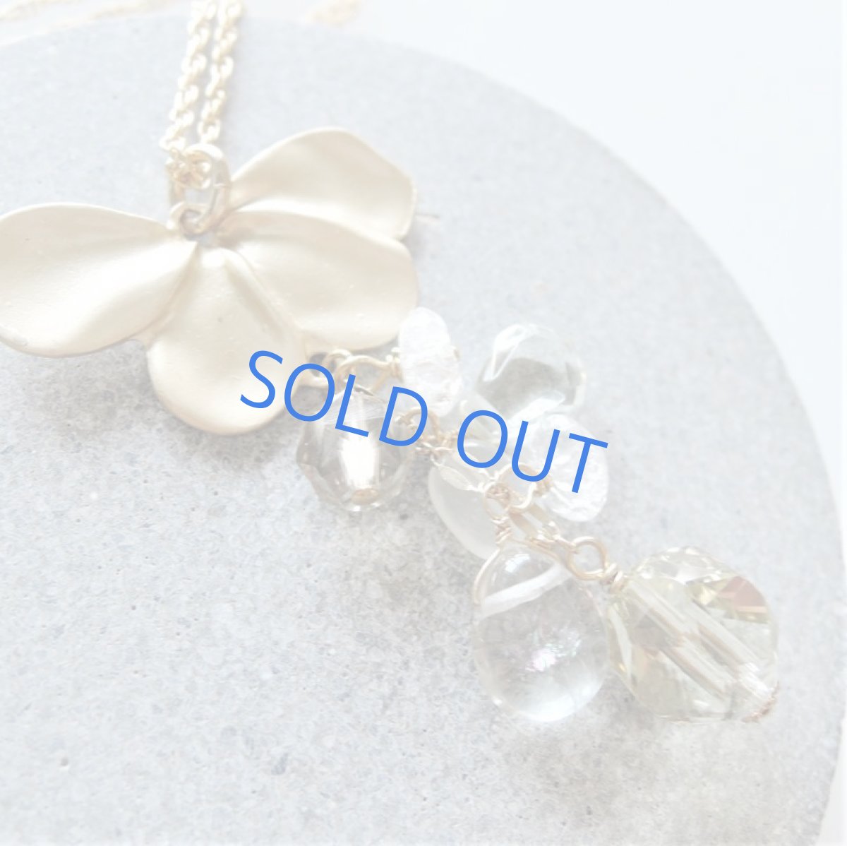 画像4: 【1点もの・アニバーサリー】天然石ミックス ゴールドメッキチェーンロングネックレス70cm (4)