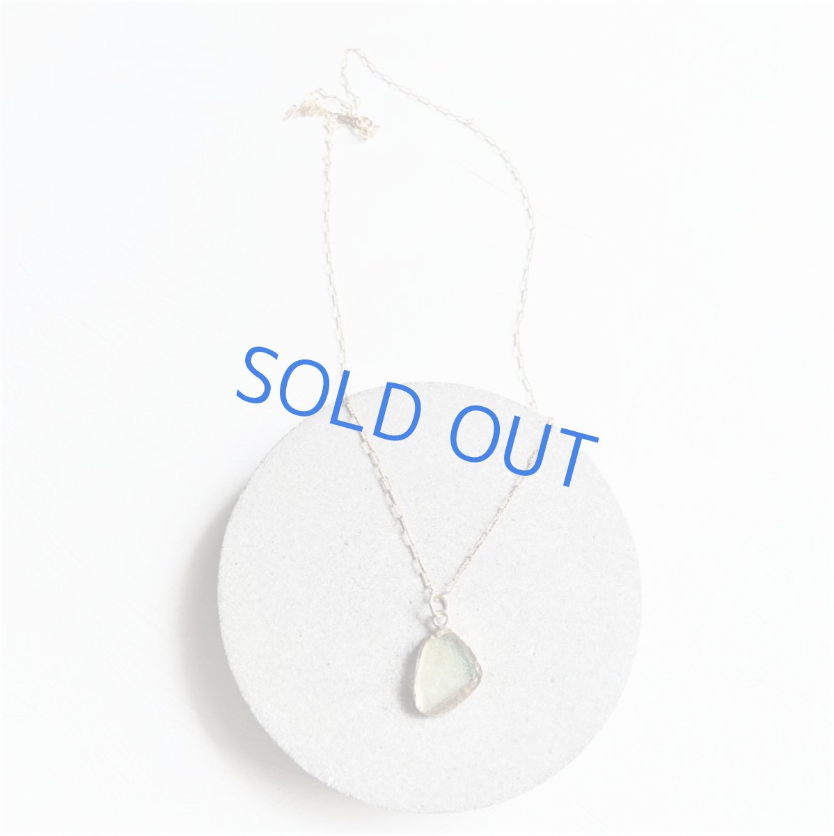 画像3: 【1点もの・B】希少! 古代ローマングラス フレームペンダント 14kgf約50cmチェーンネックレス (3)