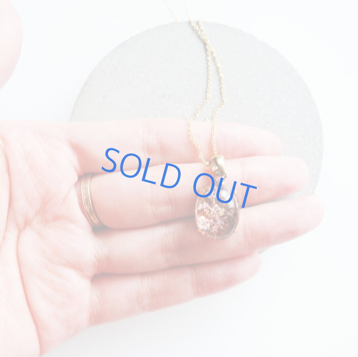 画像5: 【1点もの・C】赤サンゴ風　ガーデンクォーツ　14kgf約50cmネックレス  (5)