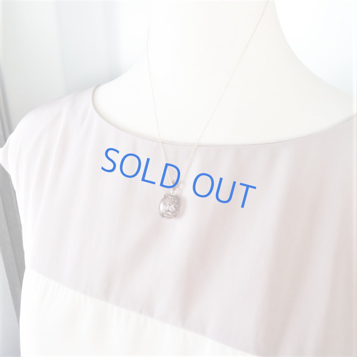 画像8: 【1点もの・A】桜の森風　ガーデンクォーツ　14kgf約50cmネックレス  (8)