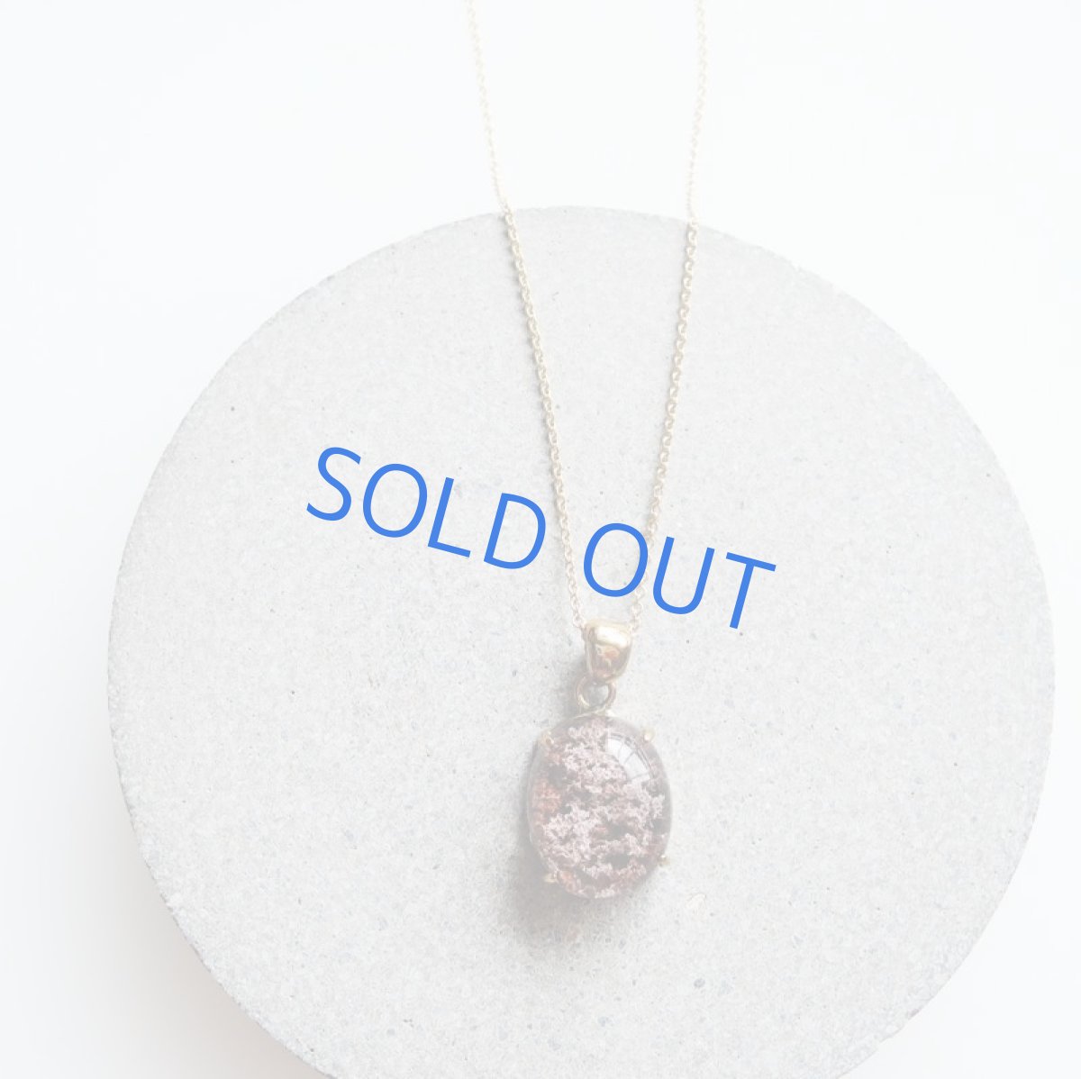 画像4: 【1点もの・A】桜の森風　ガーデンクォーツ　14kgf約50cmネックレス  (4)