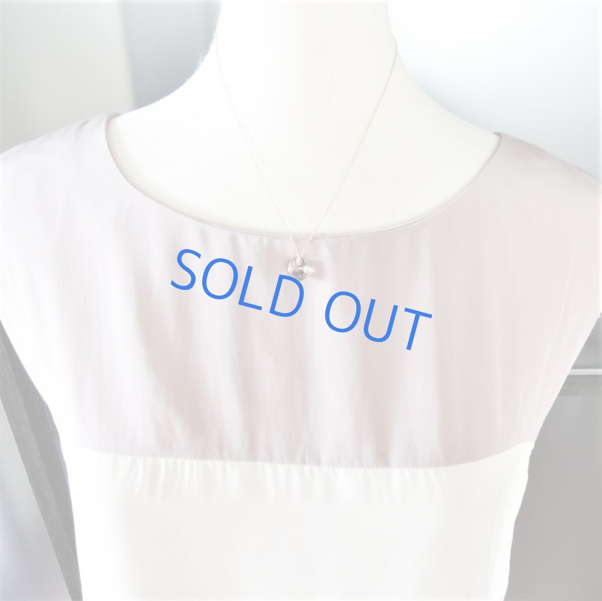 画像8: 【残り4】大粒！宝石質　ライトカラー　スモーキークォーツ　オーバルジェム　14KGFネックレス40cm (8)