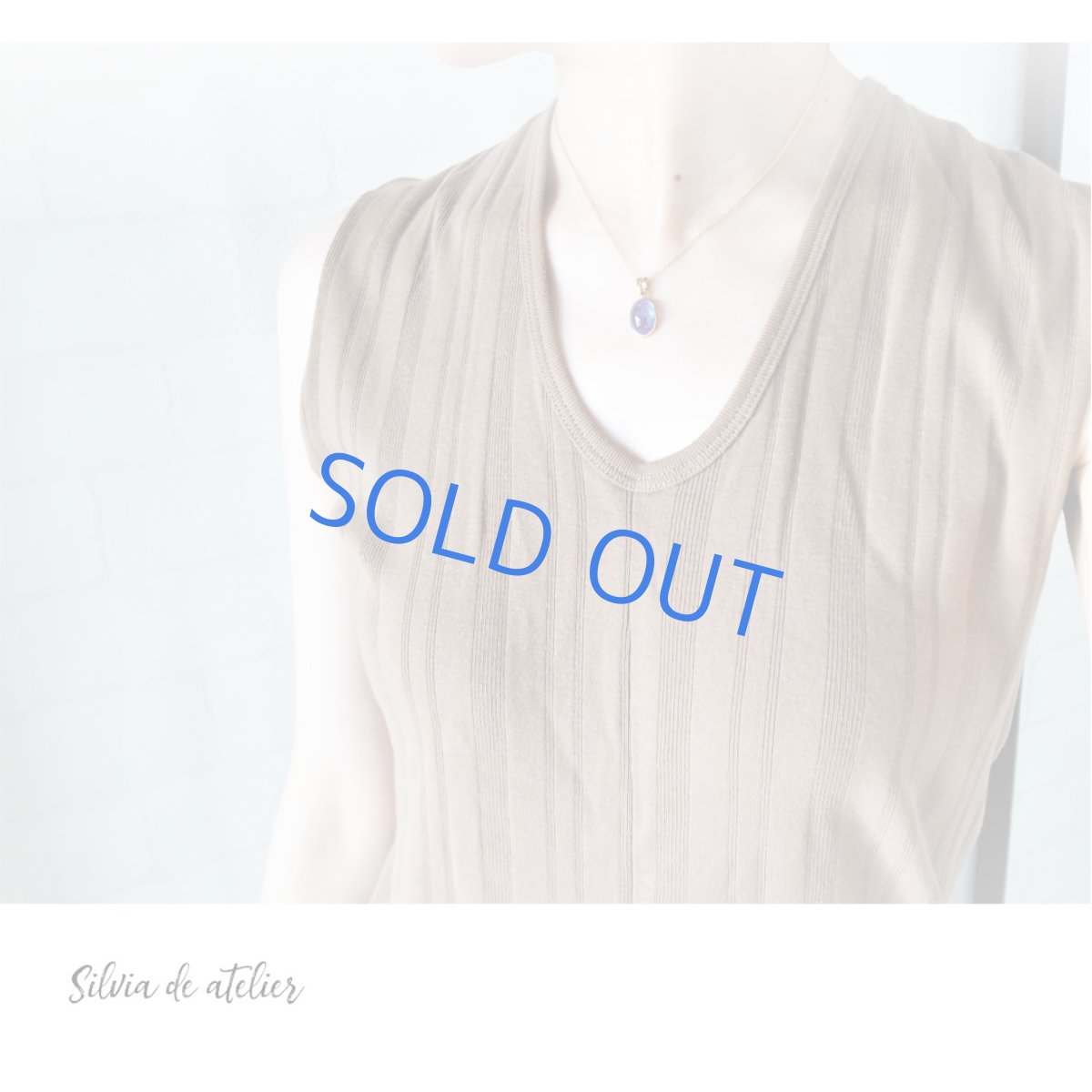 画像6: 【限定1・Aオーバル】AAA　タンザナイト　カボション　ペンダント　約40cm　14kgfネックレス (6)