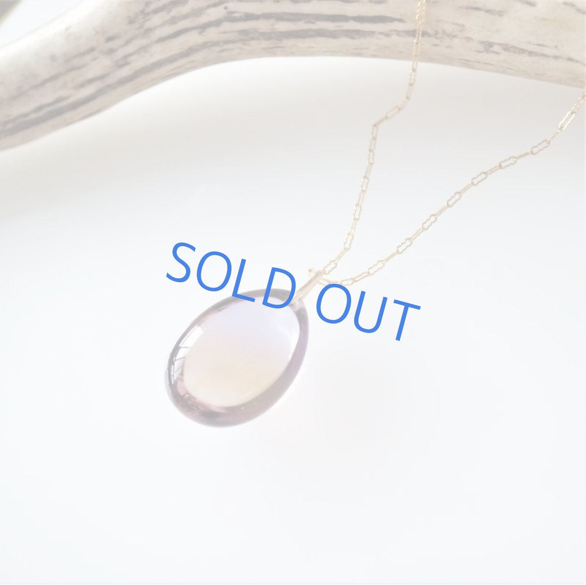 画像6: 【1点もの・超大粒A】つるりん　ボリビア産非加熱　極上アメトリン　タンブル　14kgf50cmネックレス (6)