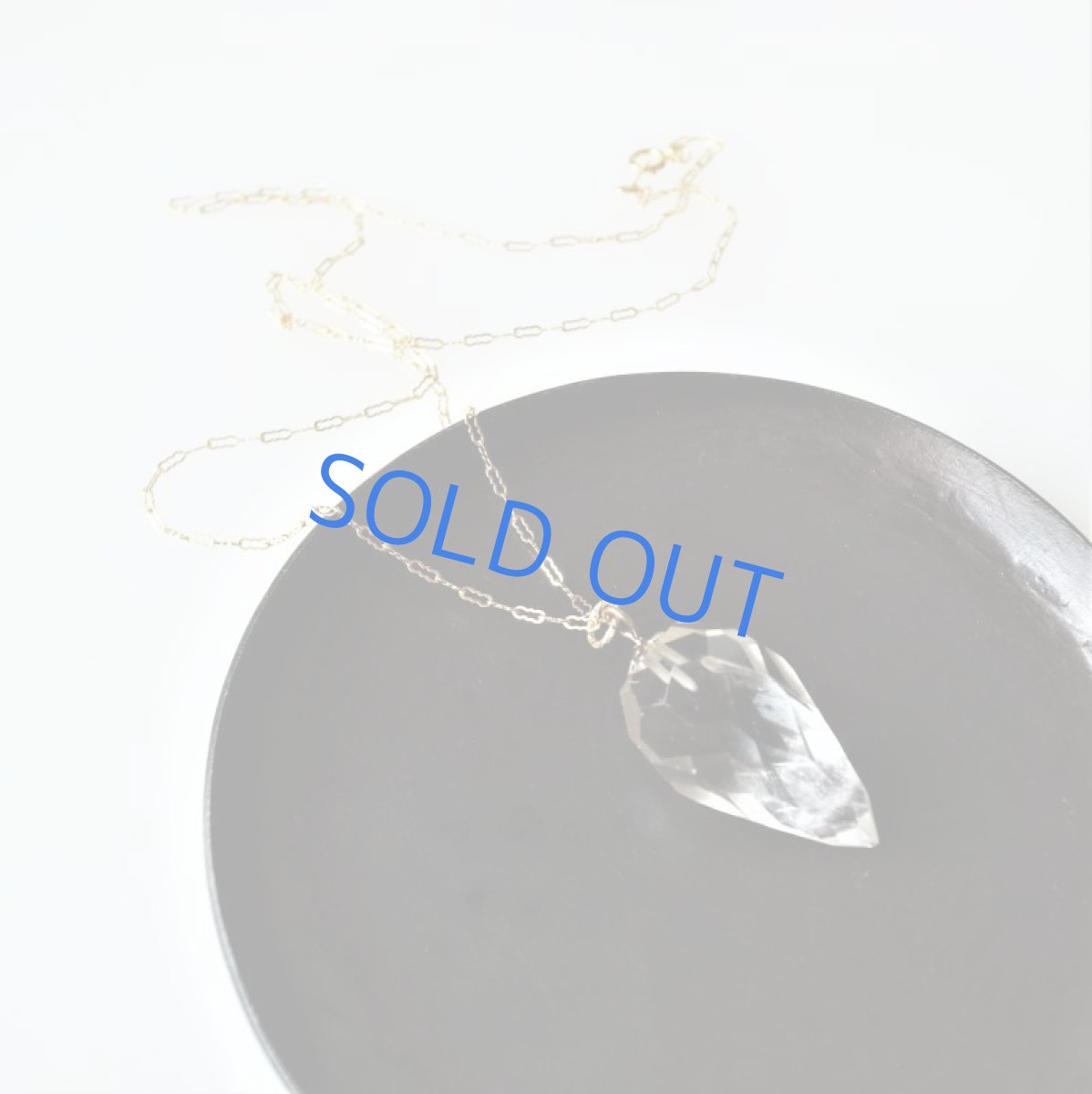 画像5: 【訳あり残り2】蕾型　ヒマラヤンクリスタル　ペンデュラム　約50cm　14kgfネックレス (5)