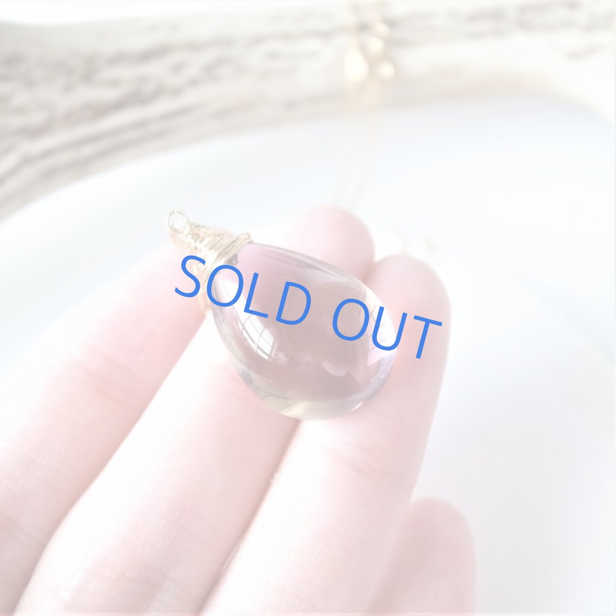 画像3: 【1点もの・大粒C】つるりん　ボリビア産非加熱　極上アメトリン　タンブル　14kgf50cmネックレス (3)